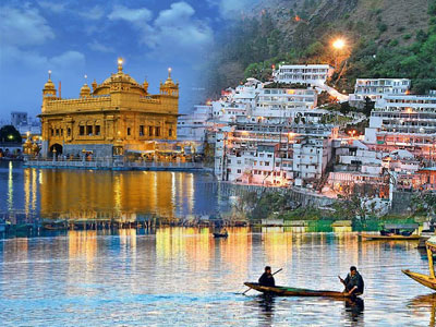 Kashmir Vaishno Devi Amritsar Tour